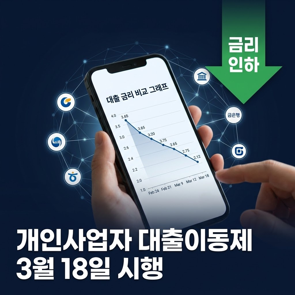 2026년 개인사업자 대출이동제 3월 18일 시행 안내