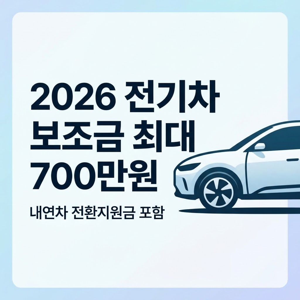 2026 전기차 보조금 구조 국고 지자체 전환지원금 한눈에 보기