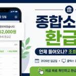 2026 종합소득세 환급금 조회 방법과 입금일 안내